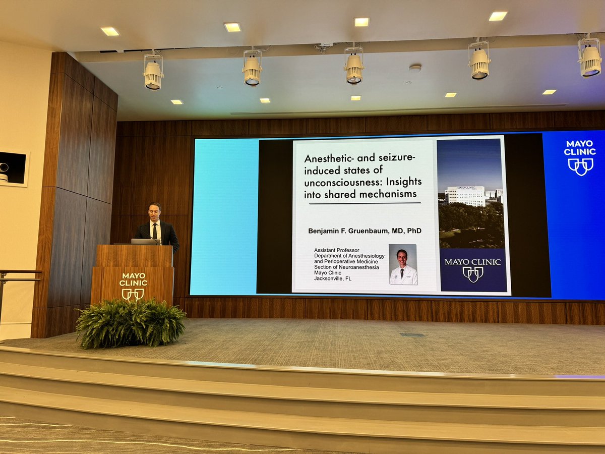 Sanjeet Grewal, MD (@seizuresurgeon) on Twitter photo Happening right now, Dr Gruenbaum giving an excellent talk on the interplay between anesthesia and seizures! <a href="/MayoClinicNeuro/">Mayo Clinic Neuro</a> <a href="/DoctorQMd/">Dr. Alfredo Quiñones-Hinojosa</a> <a href="/mayojaxanes/">MCF Anesthesiology Residency</a> Happening right now, Dr Gruenbaum giving an excellent talk on the interplay between anesthesia and seizures! <a href="/MayoClinicNeuro/">Mayo Clinic Neuro</a> <a href="/DoctorQMd/">Dr. Alfredo Quiñones-Hinojosa</a> <a href="/mayojaxanes/">MCF Anesthesiology Residency</a>