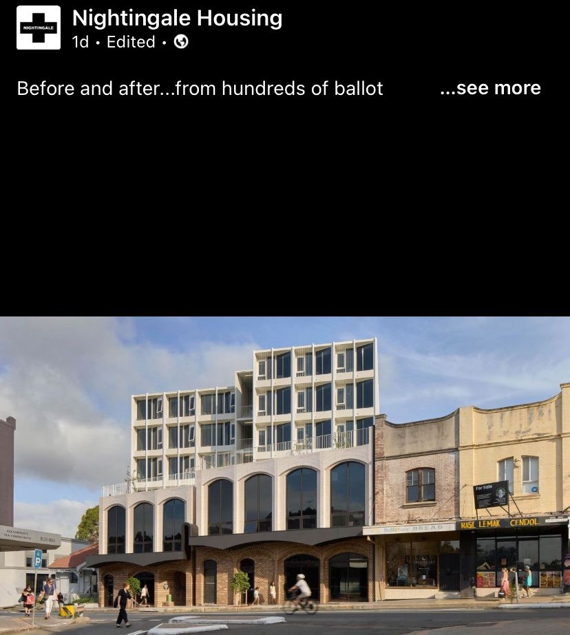 BaldingPhillip's tweet image. @MChandlerMather "nightingale is great!"

Ok why is it illegal to build anything over 2 storeys? Why do Greens folks oppose even good density like nightingale? #qanda