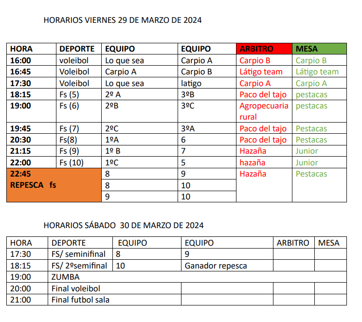 Fútbol Sala Carpio tweet media