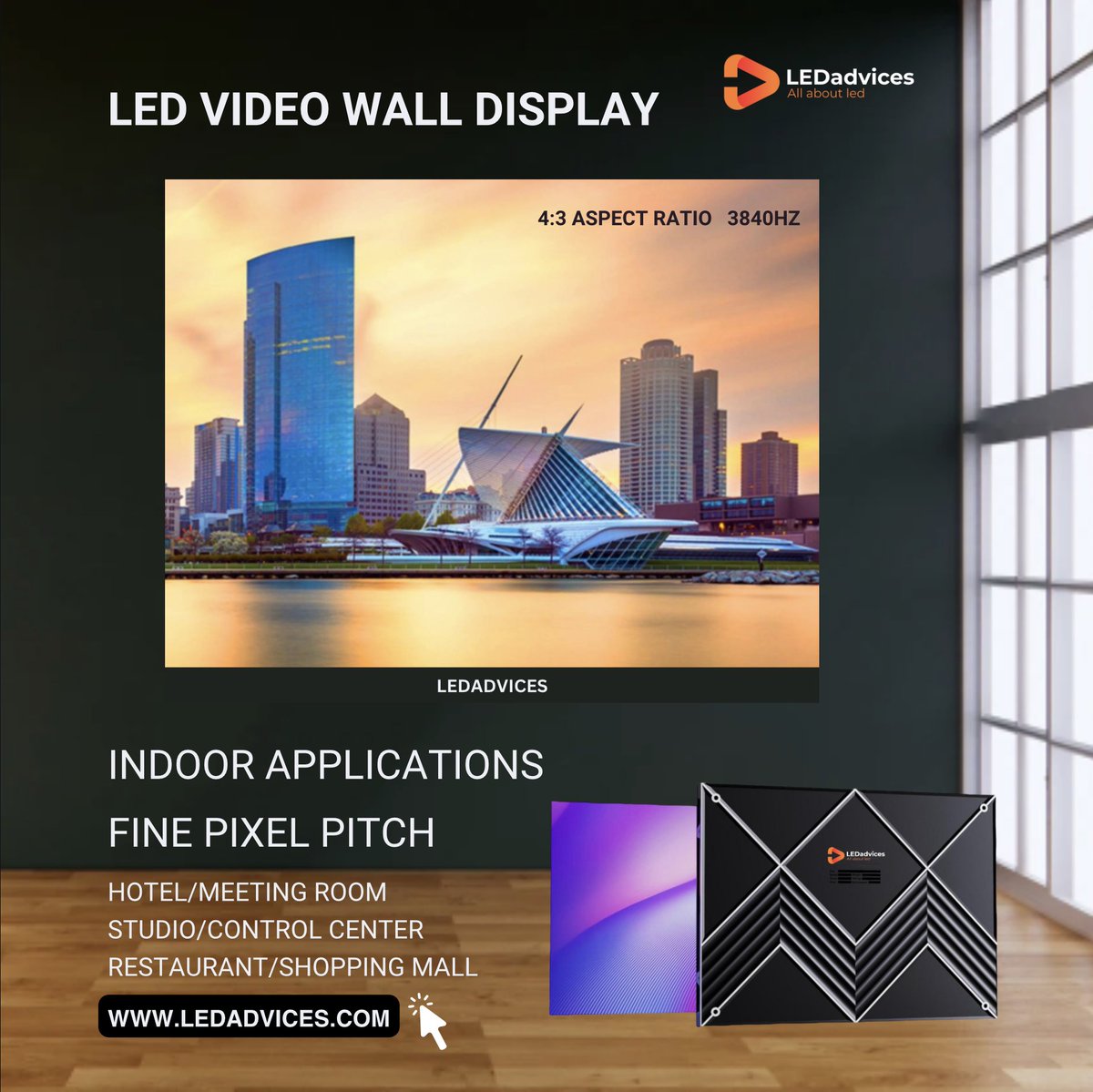 #LEDVideoWall