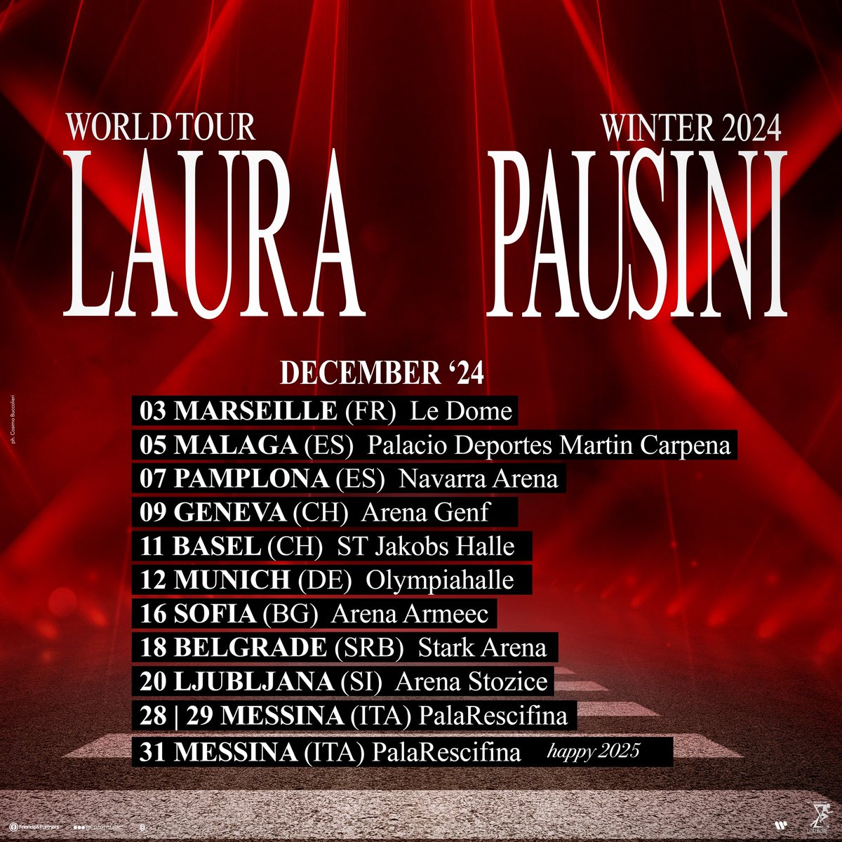 Io felicissima di raddoppiare Londra e Milano (al Forum per la sesta volta in meno di un anno 🫶), scorrete il post per scoprire le date aggiunte… per ora 😜 I’m so excited to double the London and Milan shows (sixth time performing at the Forum in less than a year 🫶), scroll…