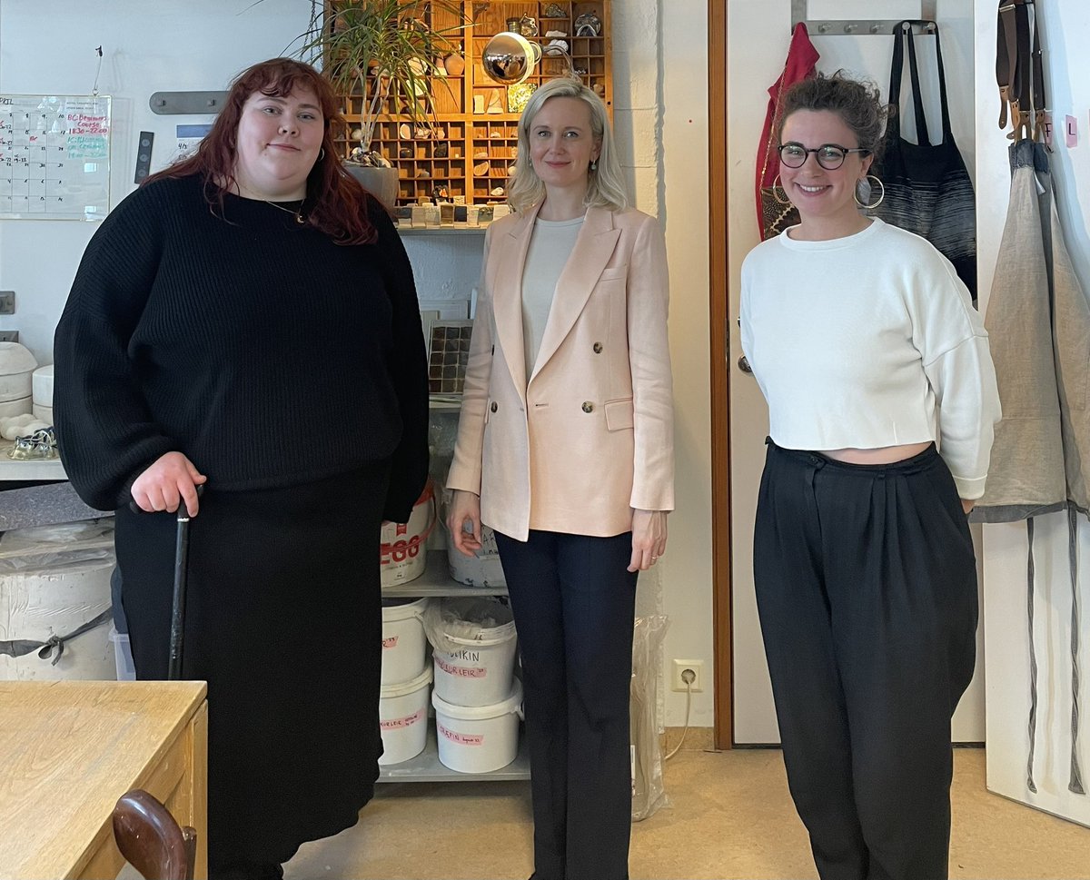 With 250 members, @hafnarhaus is a busy co-working space where artists from all over the world come together in downtown Reykjavík 🎨. A hotspot of inspiration & European / international arts cooperation. Thanks for the visit & I look forward to more collaboration ahead!