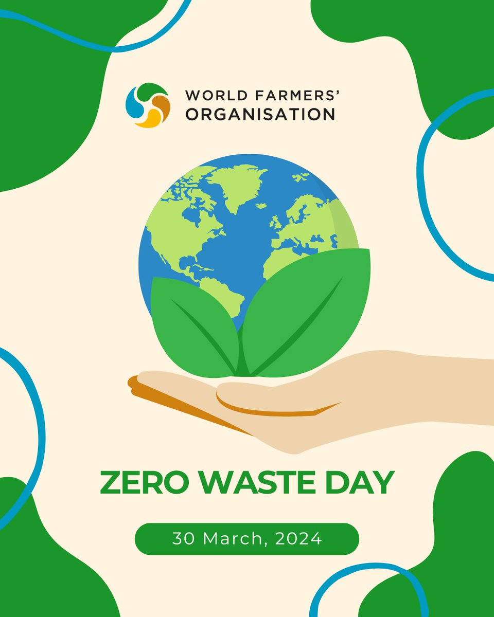 #Farmers lead the way in the #CircularEconomy, but to unlock their full potential to #BeatWastePollution, we must: ➡️Promote investment in #sustainable #agriculture ➡️Support farmers' driven solutions ➡️Provide them with adequate #policy measures #ZeroWasteDay #FarmersInAction