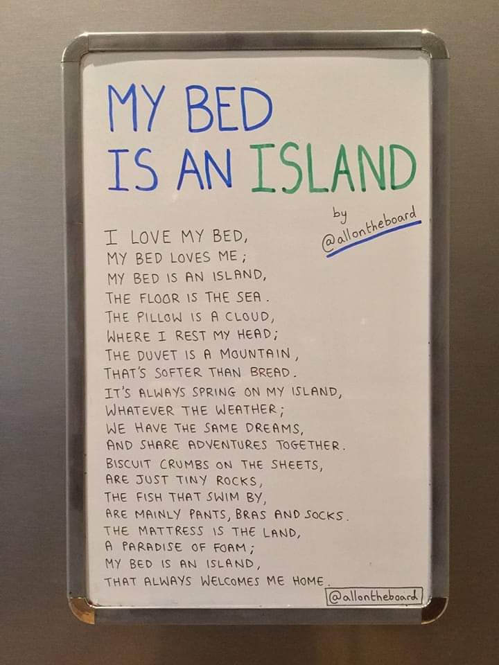 A little poem to give you a smile on this Monday morning!! 😁

Credit to <a href="/allontheboard/">All On The Board</a>