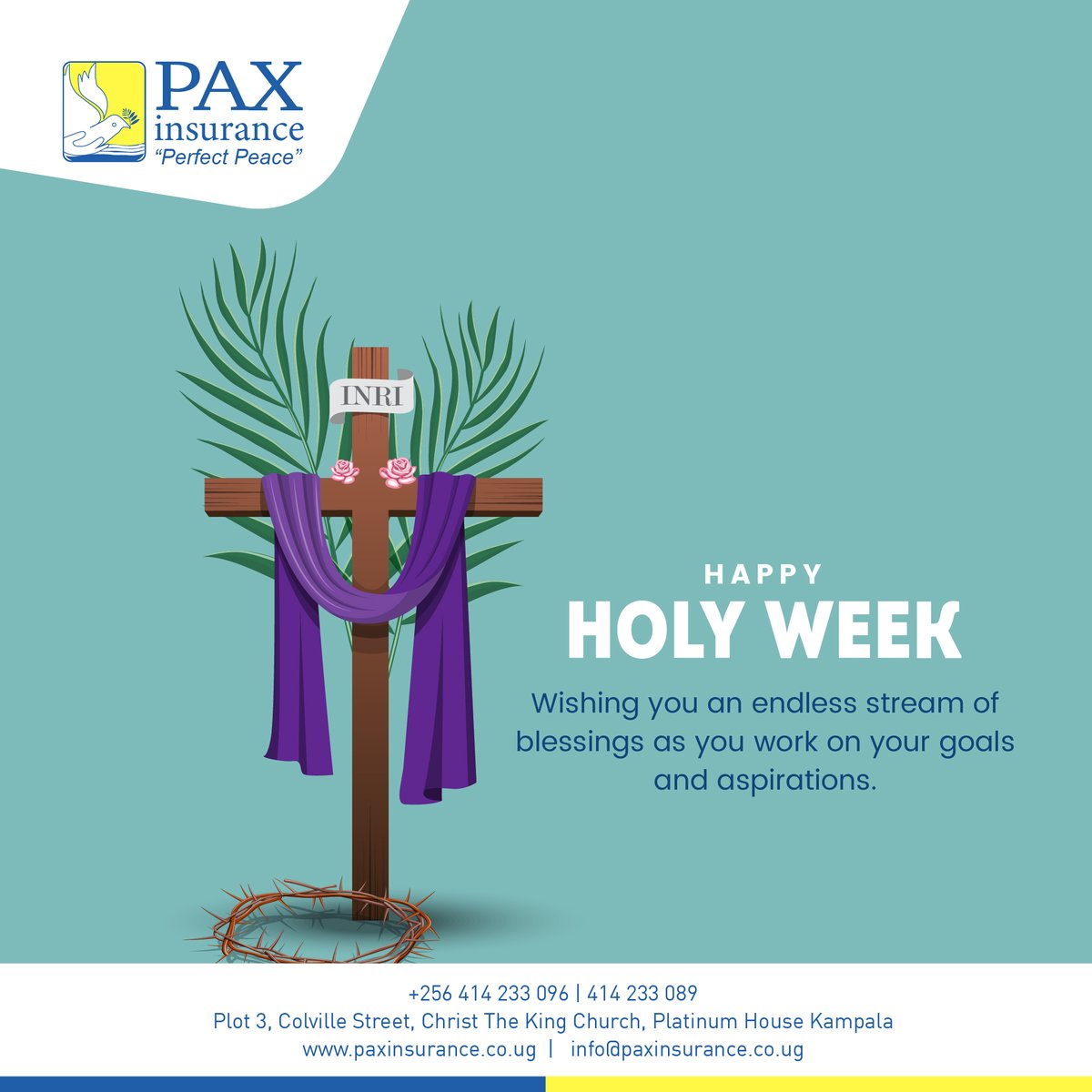 Sending warm wishes for a meaningful and spiritually enriching Holy Week to all. May it be a time of grace and transformation. 🕊️

#HolyWeek #Easterseason #Easterholidays