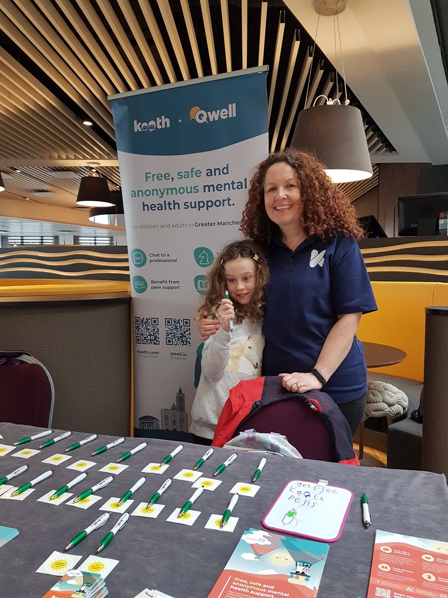 Here with my helper @GMMoving in #salfordquays come and say hi! #mentalhealth