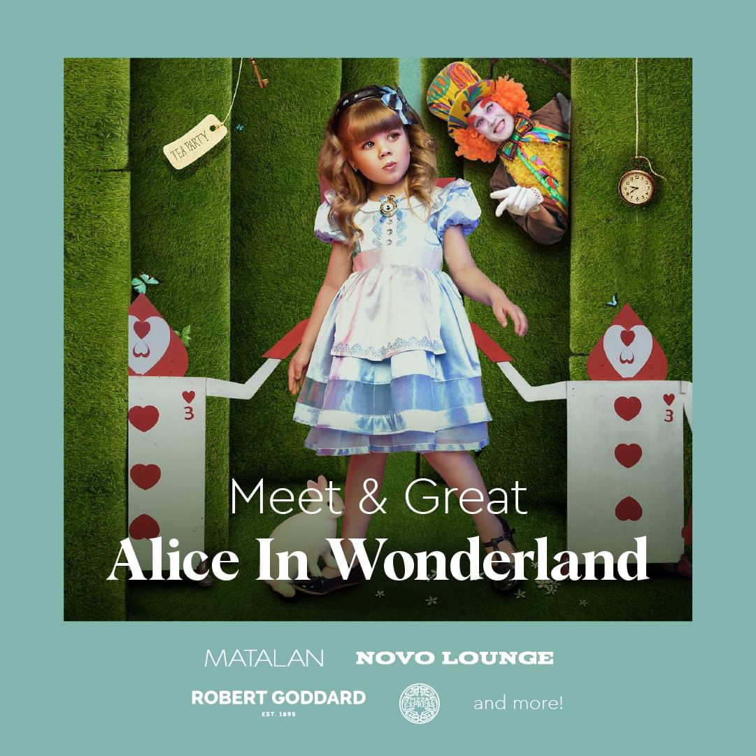 Alice is coming to The Water Gardens this Easter Saturday: 30th of March! Be sure to head on over to see Alice and her friends, and of course, collect a chocolate egg! To be sure you secure an egg, sign up here: x33q5.app.goo.gl/BFiHX