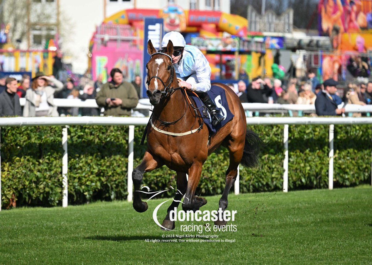 RACE 2 RESULT - Harrison College Your Future Your Choice Handicap 🥇 King Of Spain Jockey: @rowan_49 Trainer: @GemmaTutty Owner: Mostly Cloudy Syndicate 📸 @nigekirby #DoncasterRaces | #ChampionOccasions | #DONLIN