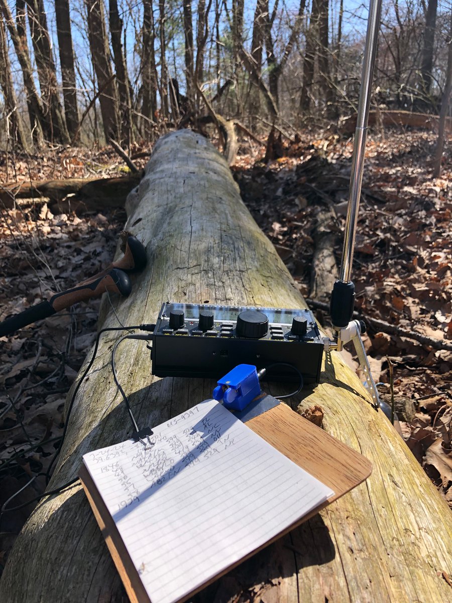 Five mile hike with the boys yesterday at Christmas Rocks SNP US-9397.   AX2 was clutch.  Only way to squeeze in an activation on short time.