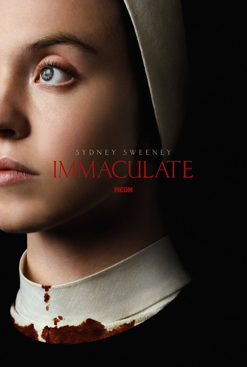 Had a surprisingly good time at the movies this weekend with IMMACULATE. Not usually one for religious horror, but I had to respect the tight pacing, short-run time, and commitment to its premise. Fun flick that felt like a meeting of A24 and Blumhouse.