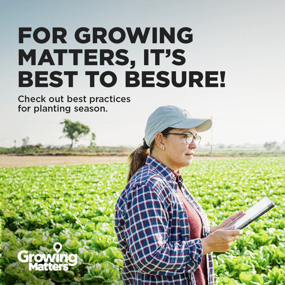 #BeSure to read the labels! Following the label is the first & most important consideration when handling any pesticide. Check out the #GrowingMatters website to learn more on proper stewardship practices: growingmatters.org/besure.