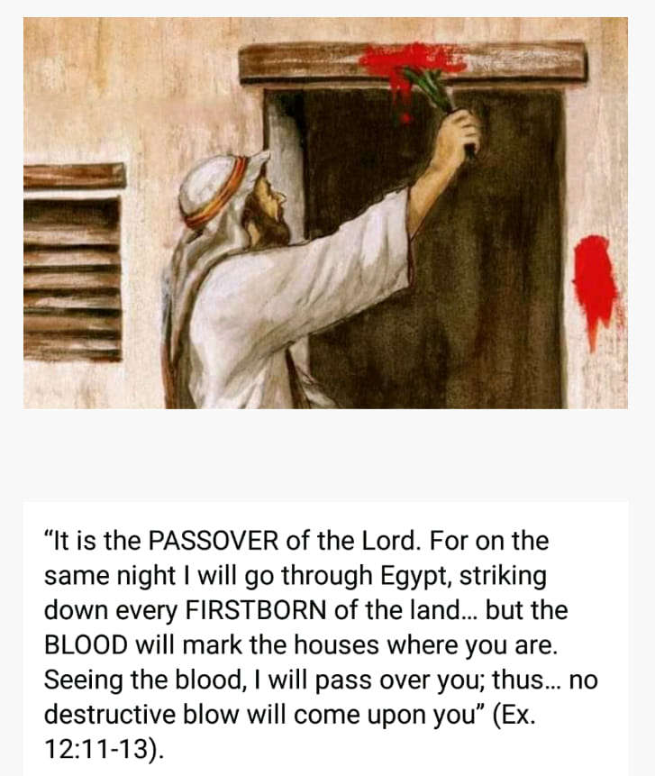 You shall say, ‘It is the sacrifice of the Lord's Passover, for he passed over the houses of the people of Israel in Egypt, when he struck the Egyptians but spared our houses.’” And the people bowed their heads and worshiped. Exodus 12:27