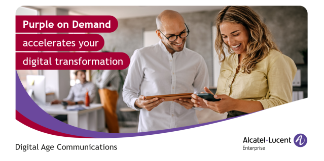 cliffwarder's tweet photo. Enhance the operational simplicity, efficiency and flexibility of your business #Communications with Purple on Demand by @ALUEnterprise. Download our brochure to discover how to accelerate your digital transformation. #WhereEverythingConnects https://t.co/E3lV6csIQ9 https://t.co/w4scLVCvTX