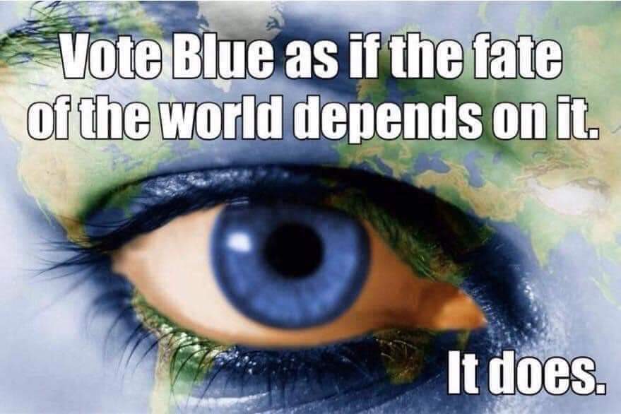 Fl Our rights are on the ballot in Nov
Make our voices heard... vote BLUE!
Democracy & our personal freedoms
depend on it! Remember no vote...
no voice!

#wtpGOTV24 
#DemCastFL #wtpBLUE