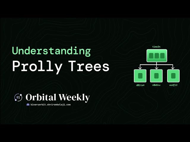 shrirambalaji's tweet image. In this episode of Orbital Weekly, we learnt about Prolly Trees (Probabilistic B-Trees)
(link below)