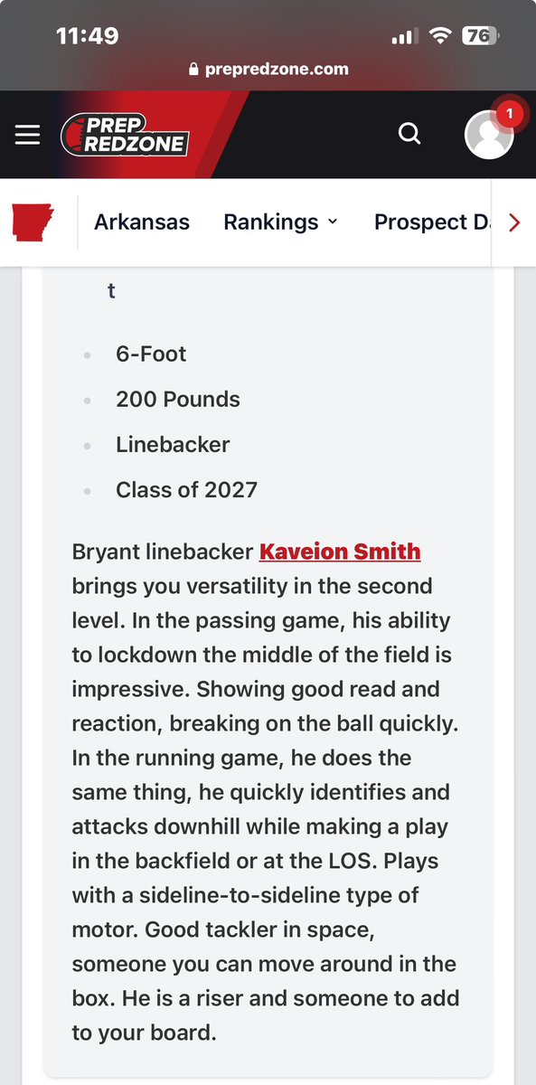 Kaveion Smith (@kaveionsmith) on Twitter photo Thank you prep redzone for another article today <a href="/PrepRedzoneAR/">Prep Redzone Arkansas</a> <a href="/24KSouth7v7/">24KSouth ⭐️</a> <a href="/BryantHornet212/">Bryant Hornet Football</a> Thank you prep redzone for another article today <a href="/PrepRedzoneAR/">Prep Redzone Arkansas</a> <a href="/24KSouth7v7/">24KSouth ⭐️</a> <a href="/BryantHornet212/">Bryant Hornet Football</a>