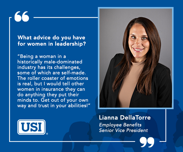 USI is proud to honor #WomensHistoryMonth and the incredible contributions of women at USI by highlighting how they are #InspiringInclusion, leading the way for other women in insurance, and breaking down stereotypes in the industry. #USIONEAdvantage #WomenInInsurance