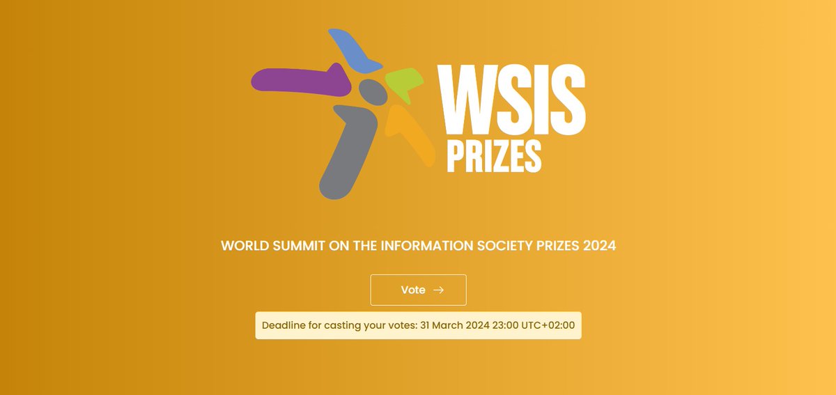 Intelsat is nominated for @WSISprocess Prizes 2024 with project: Leveraging Satellite Technology to Empower Rural Communities in Niger, which has led to the expansion of crucial digital services. Public vote determines the top 5 per category. #WSIS intl.st/3vprnfK