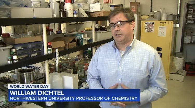 📣ICYMI: “New research to recover valuable minerals from contaminated water to make batteries, fertilizer.” @abc7chicago ➡️ abc7chicago.com/world-water-da… @CurrentWater @UChicago @UChicagoPME @NorthwesternU #worldwaterday #MWRD #cookcountyillinois #cookcounty