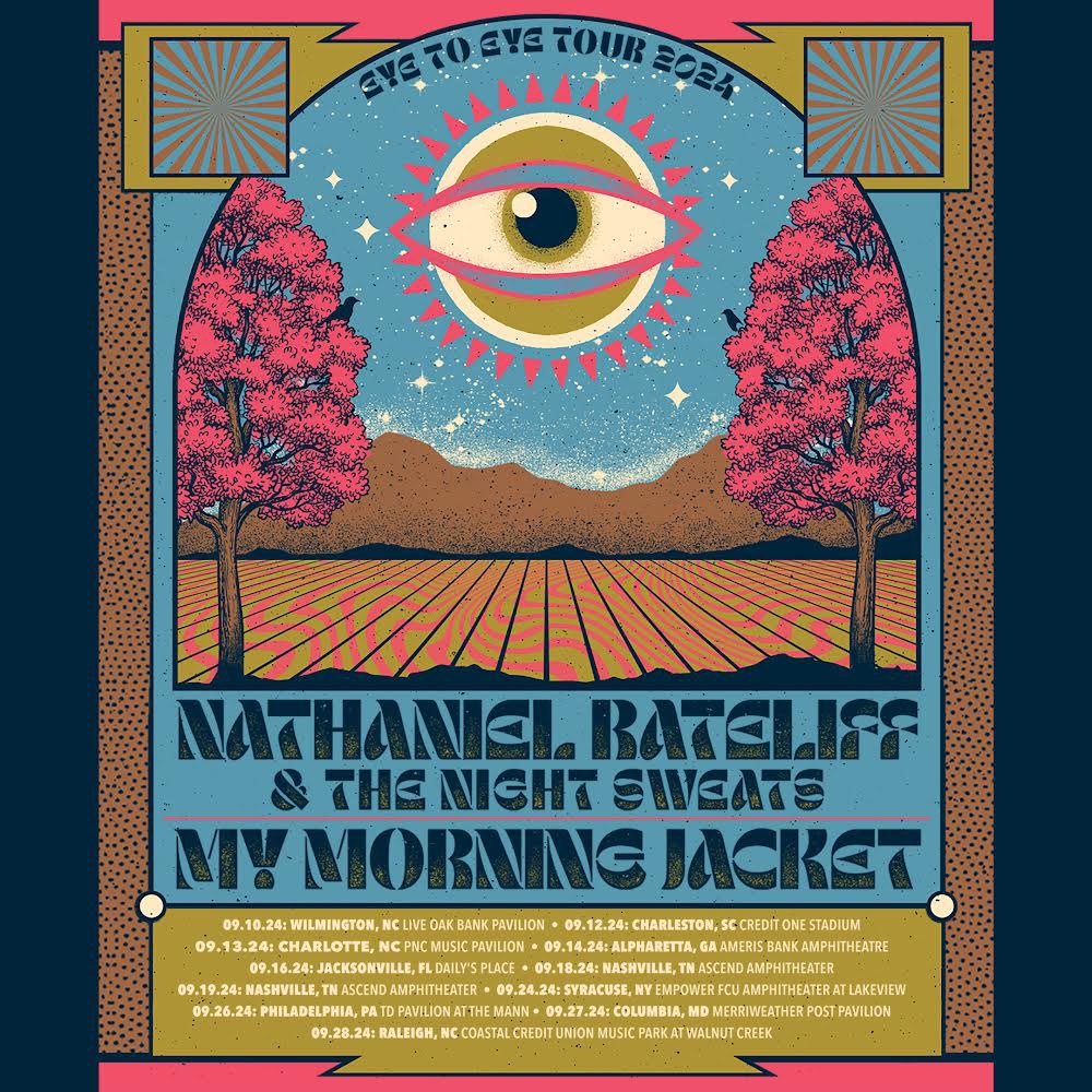 Heading on the road with @mymorningjacket this Fall. Pre-starts tomorrow. Visit eyetoeyetour.com for more info.