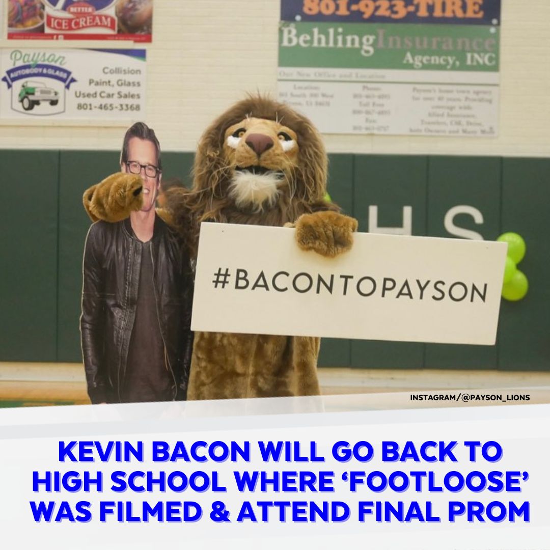 #KevinBacon is going to go back to the #Utah high school where ‘#Footloose’ was filmed. He will go back for the school’s final prom as the high school will relocate at the end of the school year. 

▶️cnn.com/2024/03/24/ent…

#paysonhighschool #todayshow