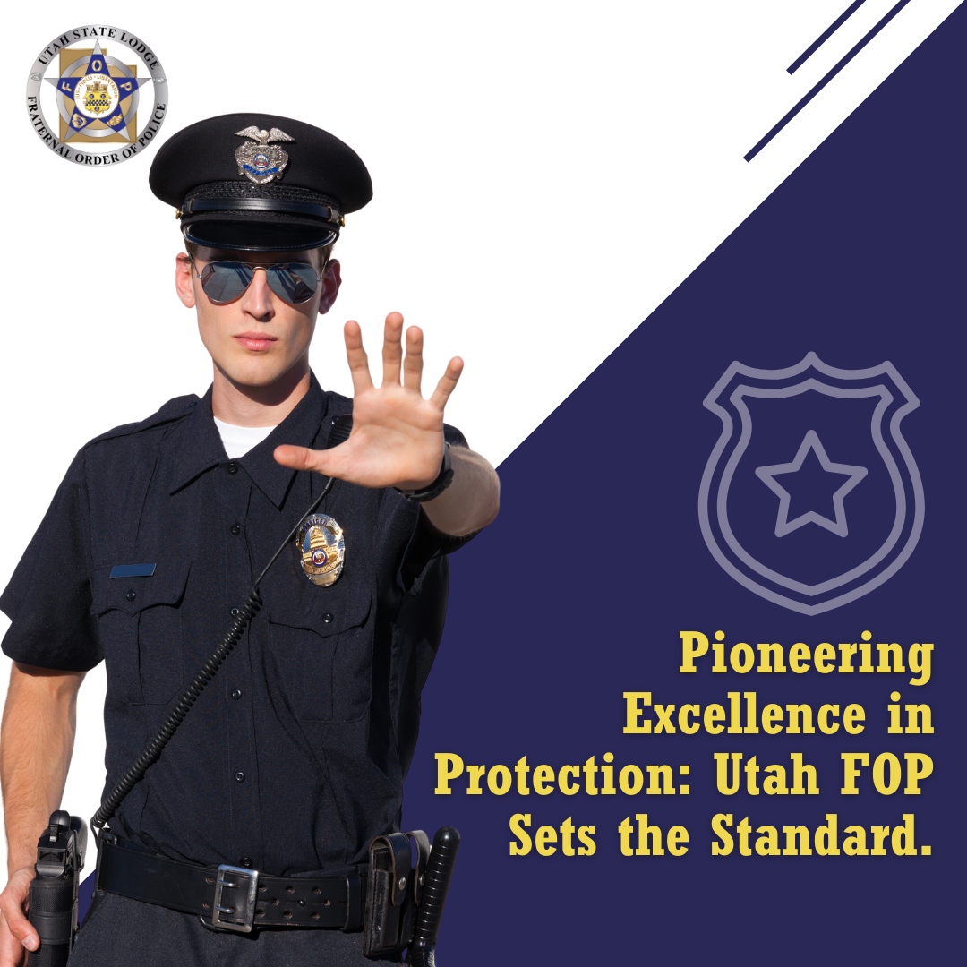 Leading the charge in protection, Utah FOP champions excellence, raising the bar for safeguarding communities. 🌟 

Embrace our commitment to unparalleled safety standards. 

#ChampionsOfExcellence #UtahFOPProtection