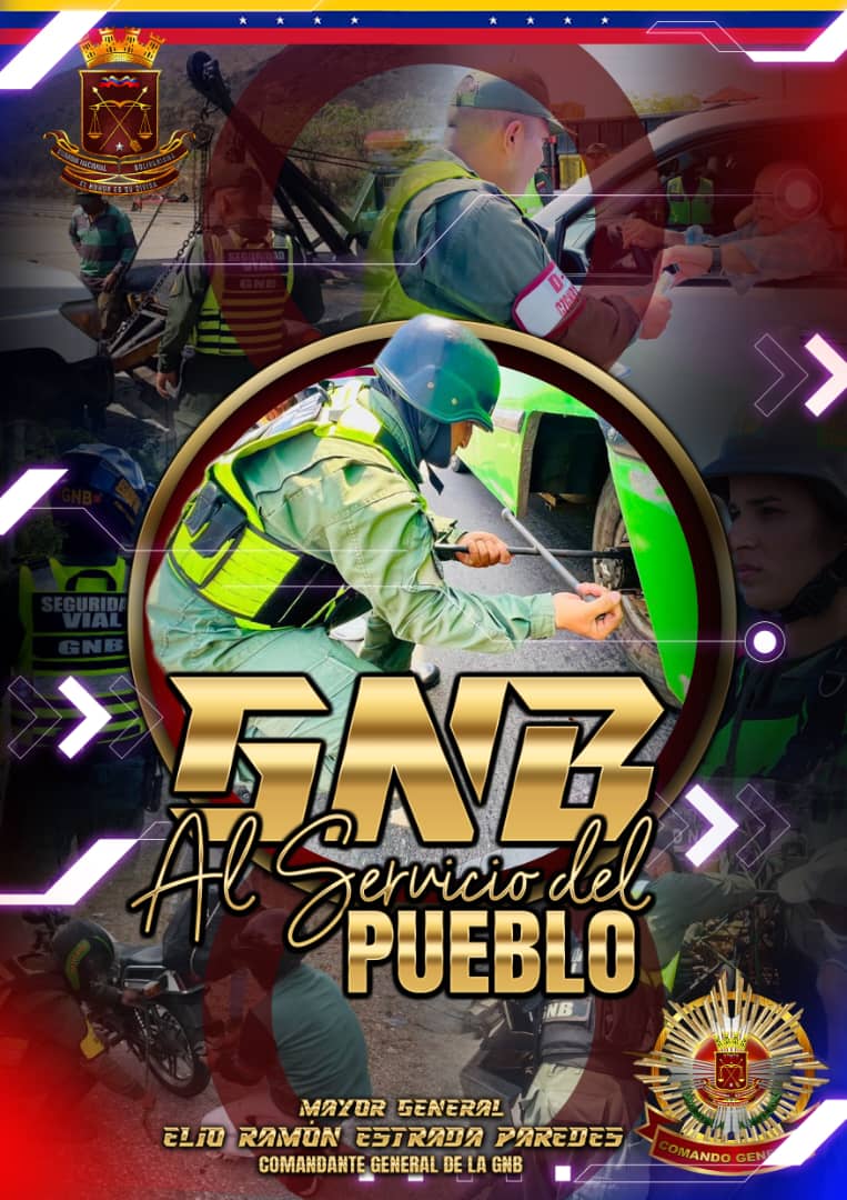 #25Mar Nuestra Guardia Nacional Bolivariana, Al Servicio de nuestro amado pueblo Venezolano.
#SemanaSantaSegura2024