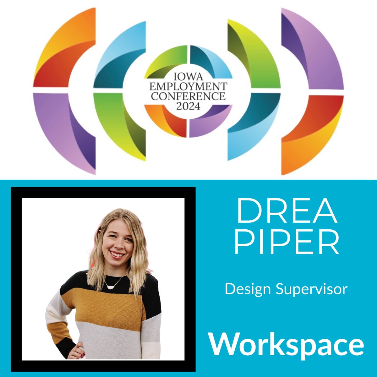 Excited to announce #IEC2024 Speaker, Drea Piper, with WORKSPACE! Bio here: conta.cc/42brAim Register to see Drea in action! conta.cc/42d7wMI #continuingeducation #professionaldevelopment #humanresources #leadership