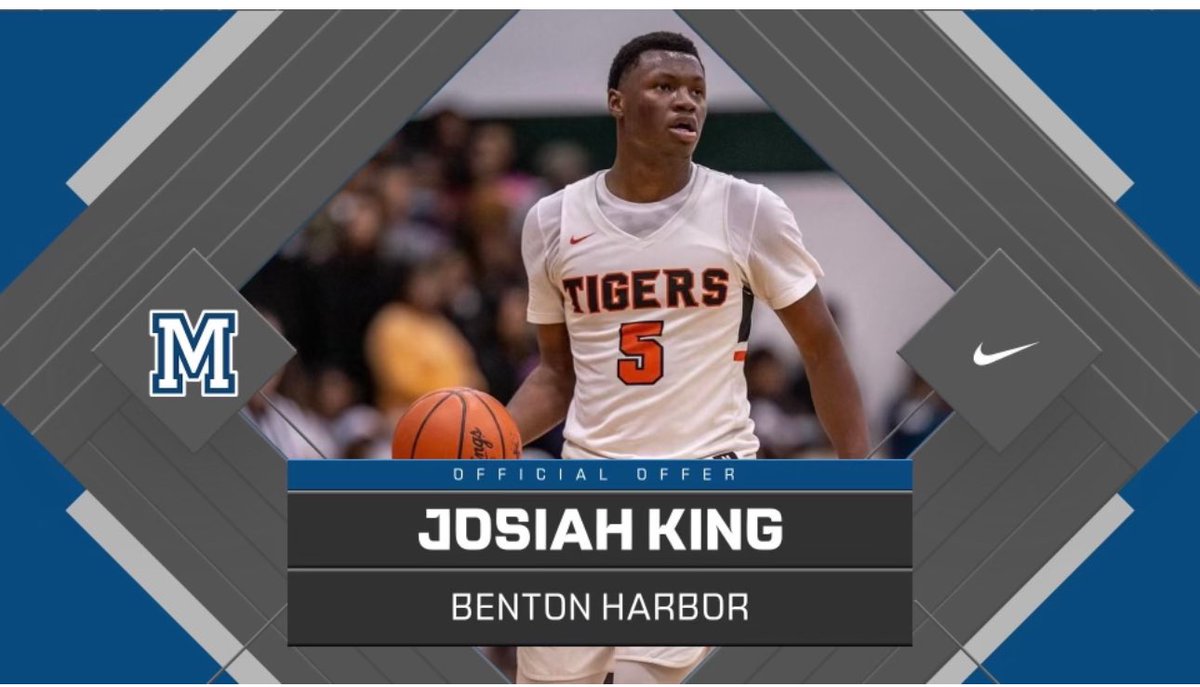 Josiah king (@22josiahktt) on Twitter photo After an Great Conversation with <a href="/_CoachBurns_/">Christopher Burns</a> I am blessed to receive an offer from Macomb #AGTG After an Great Conversation with <a href="/_CoachBurns_/">Christopher Burns</a> I am blessed to receive an offer from Macomb #AGTG