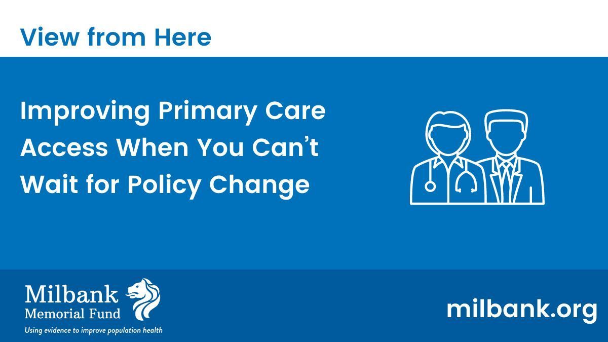 In 2022, a physician group in RI was facing the problems with access, workforce, training & investment documented by the US Primary Care Scorecard. Read @CKollerMilbank on how they are innovating in the absence of system change. buff.ly/4aaIcdA CC @TheRobertGrahamCetner