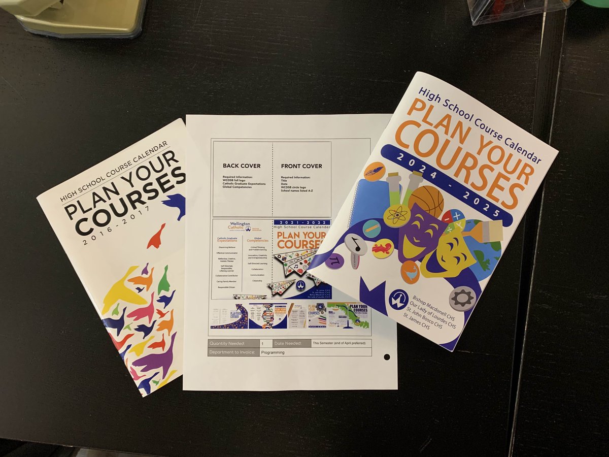 MTwcdsb's tweet image. Diving into the world of course planning with Mr. Brown &amp;amp; Mrs. Fraser from @WellingtonCath 📚Excited to represent student life through our course calendar designs. 🎨 #StudentVoice #CoursePlanning #DesignJourney
