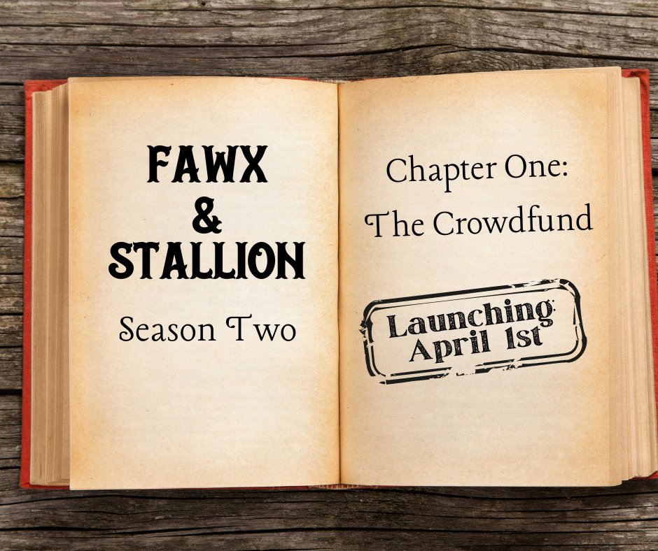 Hello detectives! Join Team #224BBaker on ✨APRIL 1st✨ (ha) as we launch our season two crowdfund campaign! We'll share more info over the next week on rewards, timeline, budget, milestones, events, etc--but for now, sign up for updates at: indiegogo.com/projects/fawx-…