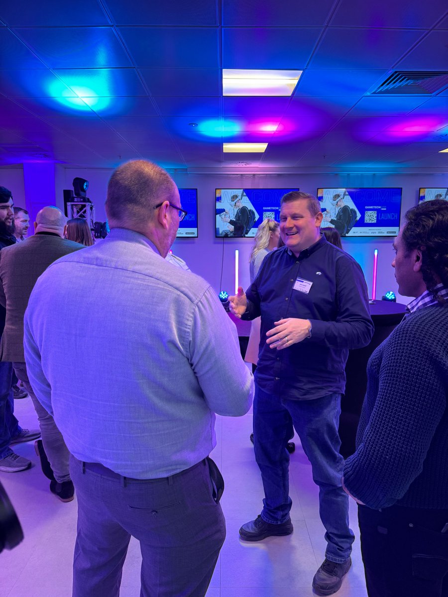 It's here! 🥳 Today we're celebrating the launch of Gametech365 @HOSTSalford and we're thrilled to be welcoming so many guests to join us for this fantastic event. @SalfordCouncil #gametech365