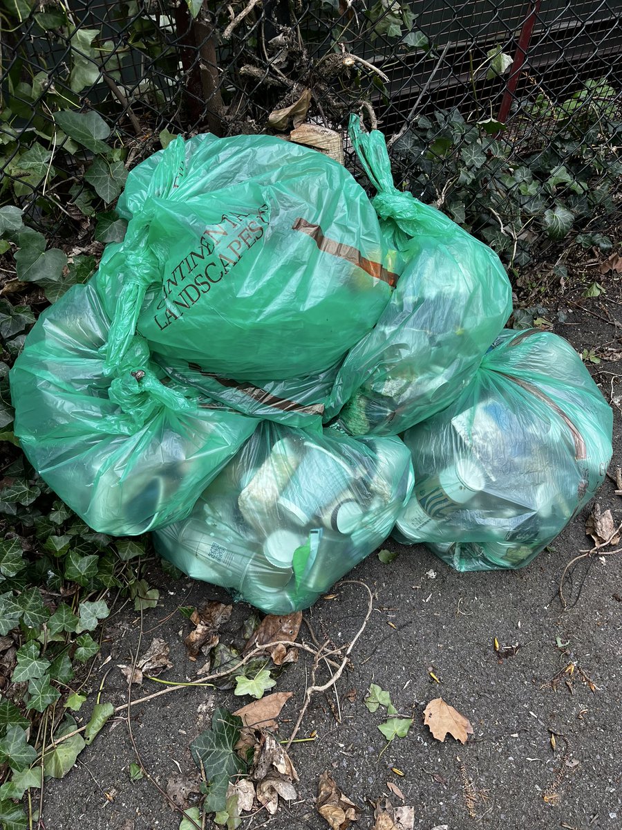 🙏to the 5 #Volunteers today who collected 7 bags of litter from the towpath and foreshore 
Loads of #singleuseplastic bottles and cups over flowing from bins after Head race on Saturday!