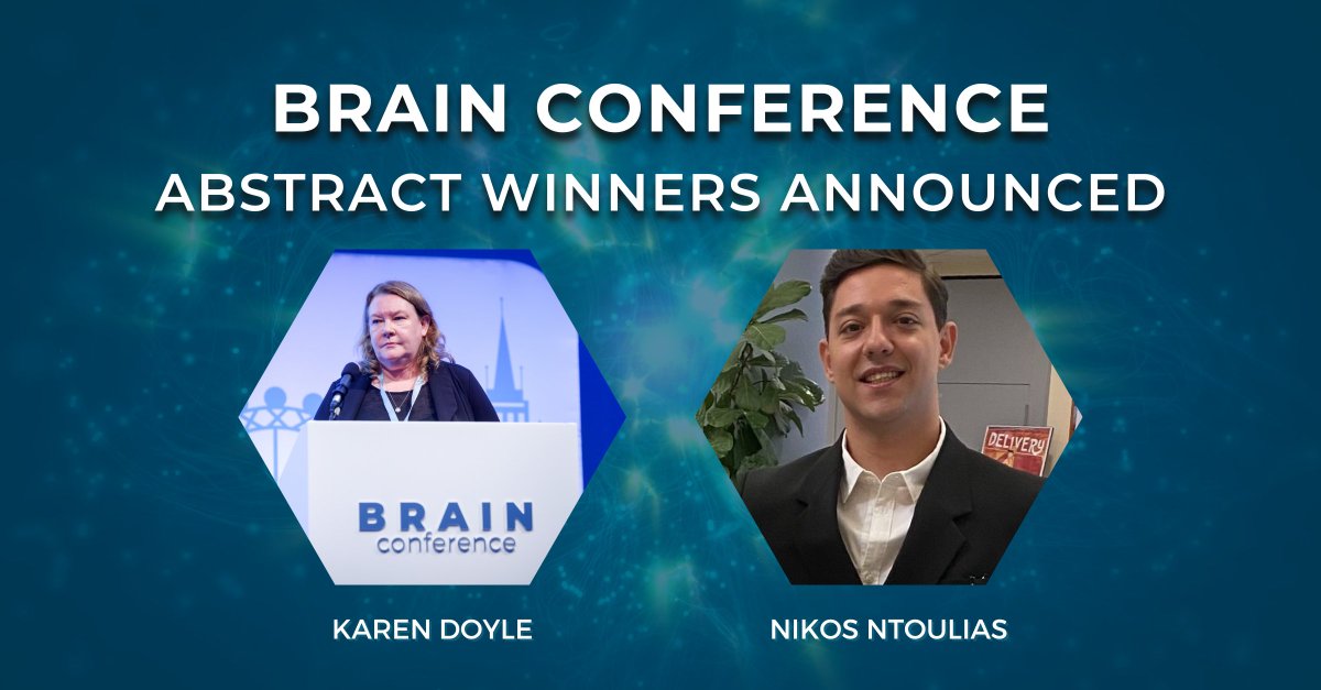 🧠If you cast your mind back to #BRAINConference 2023, you'll remember that we made a call for abstract submissions with the top three authors earning a free place at BRAIN Conference 2024 We’re pleased to announce 2 of the 3 winners of the 2023 abstract awards as @nikosntoulias…