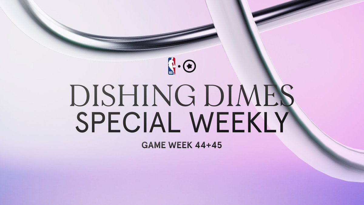 🏀 Dishing Dimes Game Week 44 + 45 Prepare for an assist-filled Game Week 44 & 45 as we unveil Dishing Dimes! Get ready for an offensive spectacle that celebrates the art of assists, where each assist now counts for 10 points. More info on dishing dimes here:…