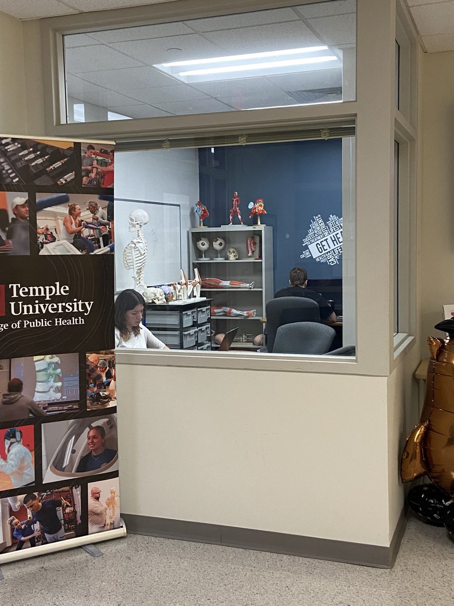 TempleAP's tweet photo. We are so excited to see students in our new resource space in Pearson Hall! Come by and check it out! @TempleCPH @TempleUniv @jkibrahim @mirabitoATC @KylePHarrisATC https://t.co/WCYDmogYK8