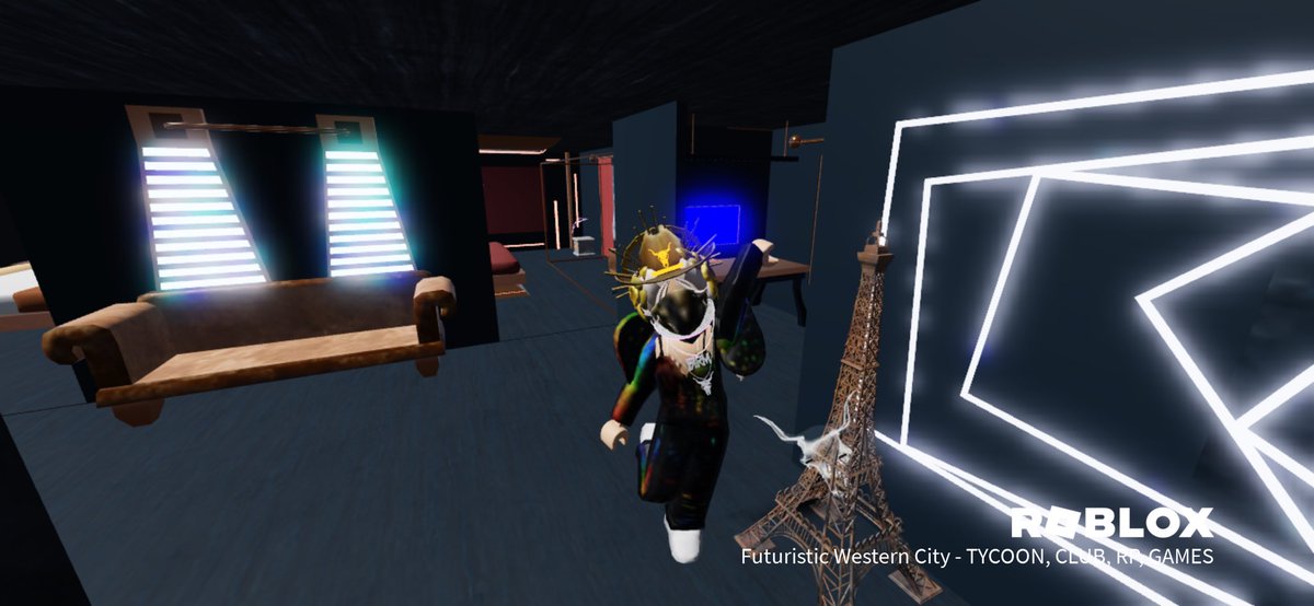 chainqueenverse's tweet image. 🤠🎶✨Immersing myself in the adventurous Futuristic Western City in @Roblox  by @bufalomusic & @Dreamzedd Sprucing up my home, mining for treasures, and meeting up with friends from Decentraland is great!#RobloxAdventures #BuffaloCityFun