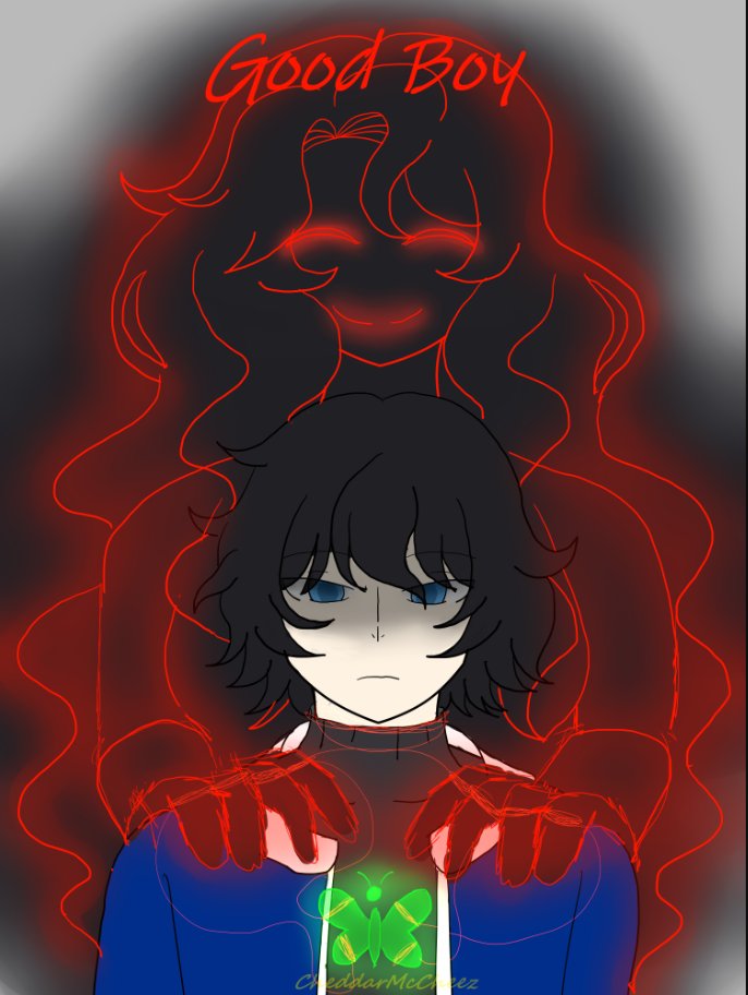 CheddarMcCheez's tweet photo. "That's a good boy, E___. Mummy is so proud of you"  
-C.A.  

#SoulBound #oc #originalcharacterart https://t.co/tuR0LmDnpb