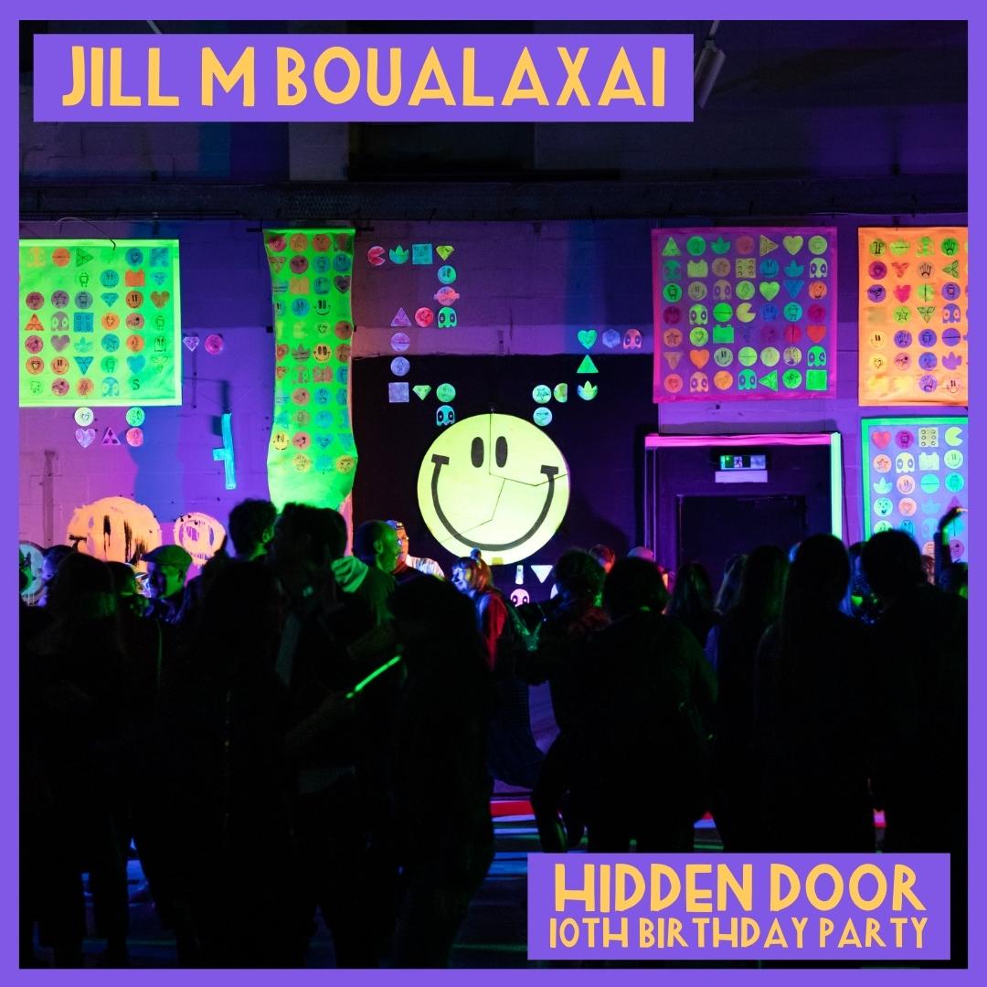 Regular #HiddenDoor artist @jillmboualaxai returns for our birthday event with ‘The archaeology of Rave’, a multi-disciplinary collaboration which evolved as a sculptural installation and live performance in an abandoned warehouse during Hidden Door 2021. hiddendoorarts.org/hidden-door-bi…