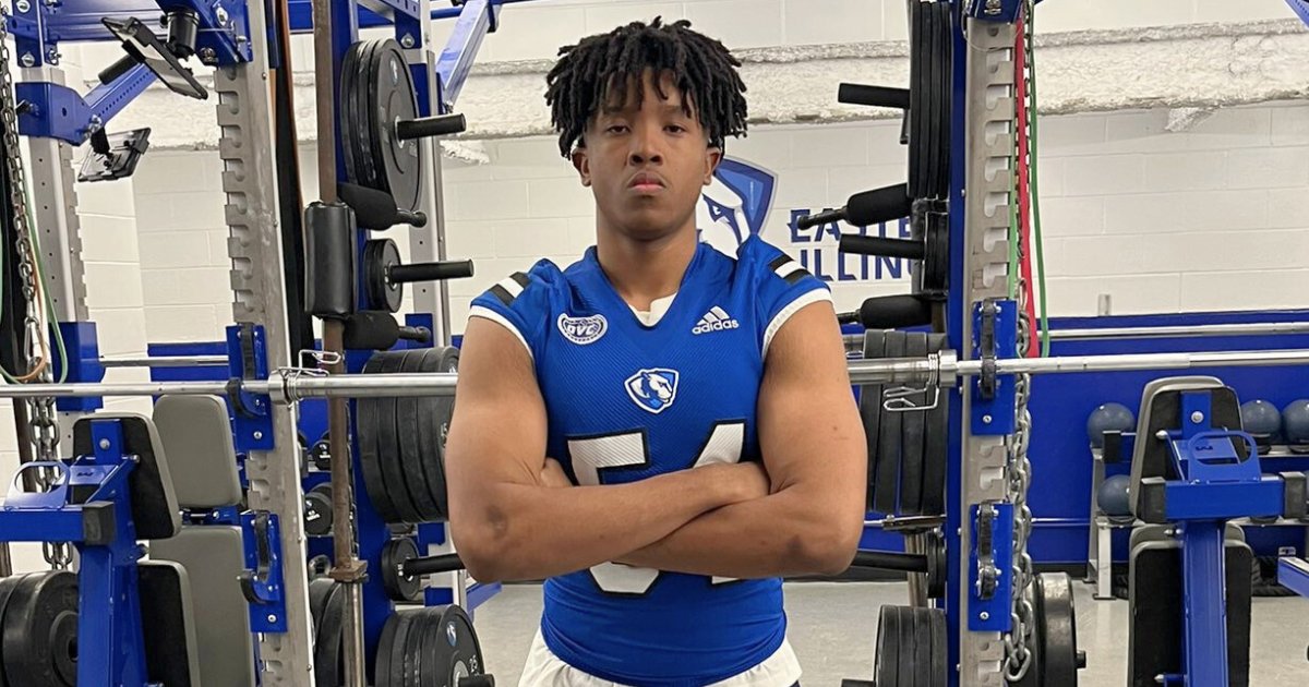 ByKyleKelly's tweet image. 2026 four-star DL McHale Blade visited Notre Dame on Saturday and bonded with several coaches and ND commits. 

"I felt the love down there. I was able to really connect with the coaching staff.”

More from Blade, who the Irish offered on Pot of Gold Day: on3.com/teams/notre-da…