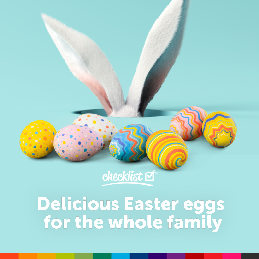 Celebrate Easter 2024 with Checklist and discover a range of delicious Easter Eggs 🥚🍫

Our egg-citing article features a host of eggs that can be found here: tinyurl.com/3kdvxz5f

#easter #easteregg #eastereggs #easter2024 #chocolateeggs #easterweekend #eastertreats