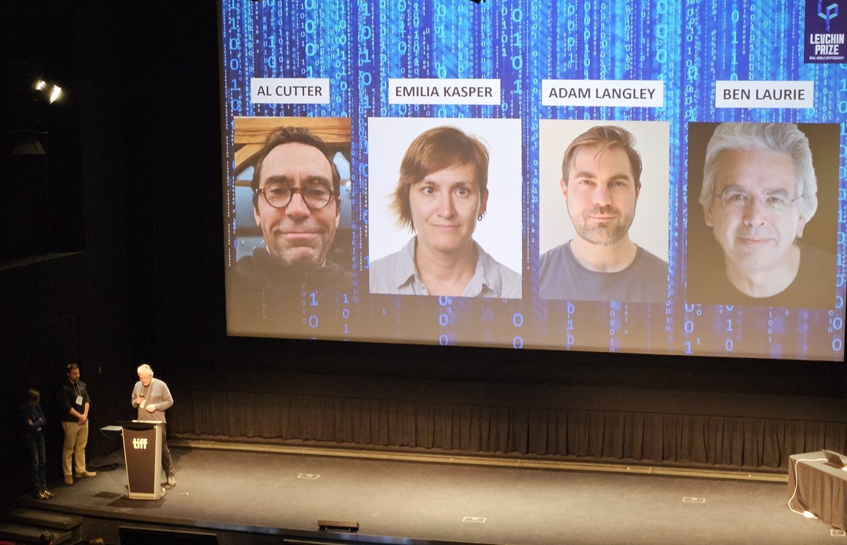 @BenLaurie alluded to a core issue behind building a Timelock system (and many other systems) in his Levchin price talk #realworldcrypto, we don't have 'secure time'! AFAIK the closest we have for now is @drand_loe, leveraging a threshold network to dilute trust!