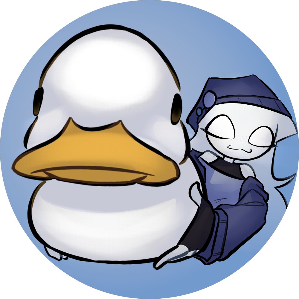 I promise I'll post more mfm art eventually, have a duck in the mean time :)
(#NewProfilePic )