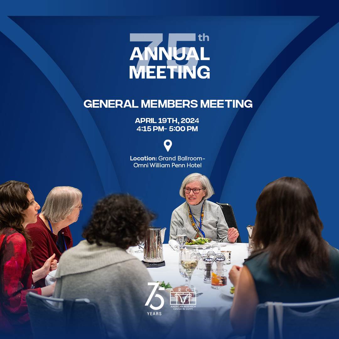 If you DO NOT plan on attending the meeting in person, you will need to complete a proxy form. Complete the proxy form in our bio and send it via mail or email. For more information click this link: bit.ly/3TU24vS #ARCE #AnnualMeeting #GeneralMembersMeeting #members