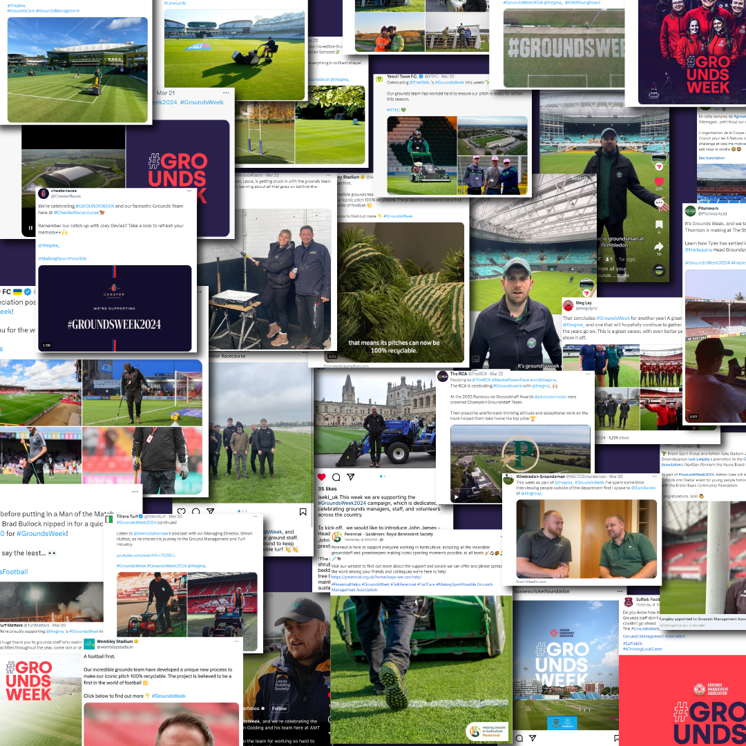 🎬 That's a wrap on #GroundsWeek2024... A huge THANK YOU to every individual, team and organisation across the globe who contributed to the GMA's awareness campaign by highlighting the outstanding contribution our industry and volunteer workforce make every day🌱