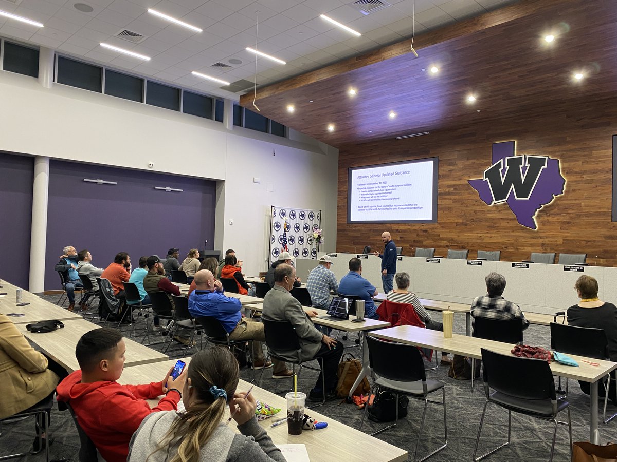 WillisSchools's tweet photo. Did you know that the upcoming bond proposal was developed by a long range planning committee?

The Willis ISD LRPC included:
🟠 Parents
🟢 Local business owners
🔵 Community members
🟣 Staff

Learn more about the proposed projects here ➡️ https://t.co/asnn0oGW3I https://t.co/jAhY24HlHi