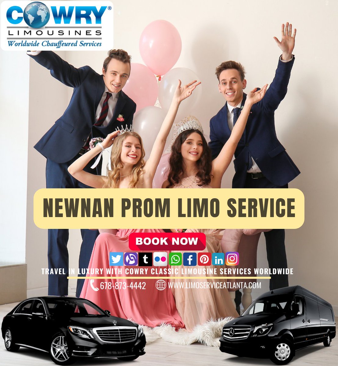 Cowry_Limousine's tweet photo. Newnan Prom Limo Service: Experience the epitome of luxury with Newnan Prom Limousines Service Rentals, offering top-notch Newnan Prom Transportation Services.
๐ https://t.co/bDWPOFDrC2 #sprinter #cartransport #limoservice #promride #travel #rideinstyle #limorentals https://t.co/3PONuRZekr