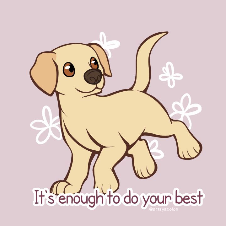 Monday Motivation: It's enough to do your best ✨