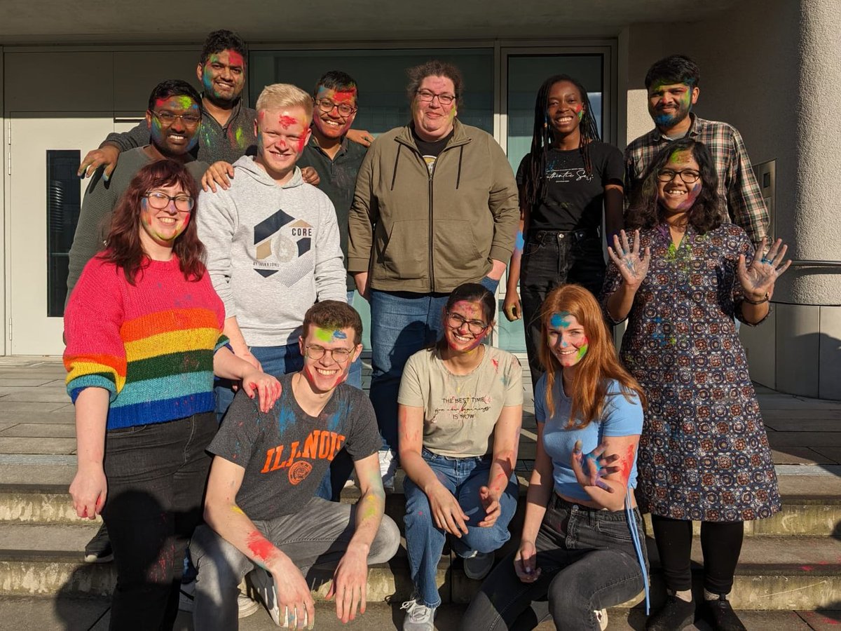 🎨 #HappyHoli from our research group! May this festival of colors bring happiness, unity, and endless moments of celebration to all! 🌈✨ #ResearchCommunity #FestivalOfColors